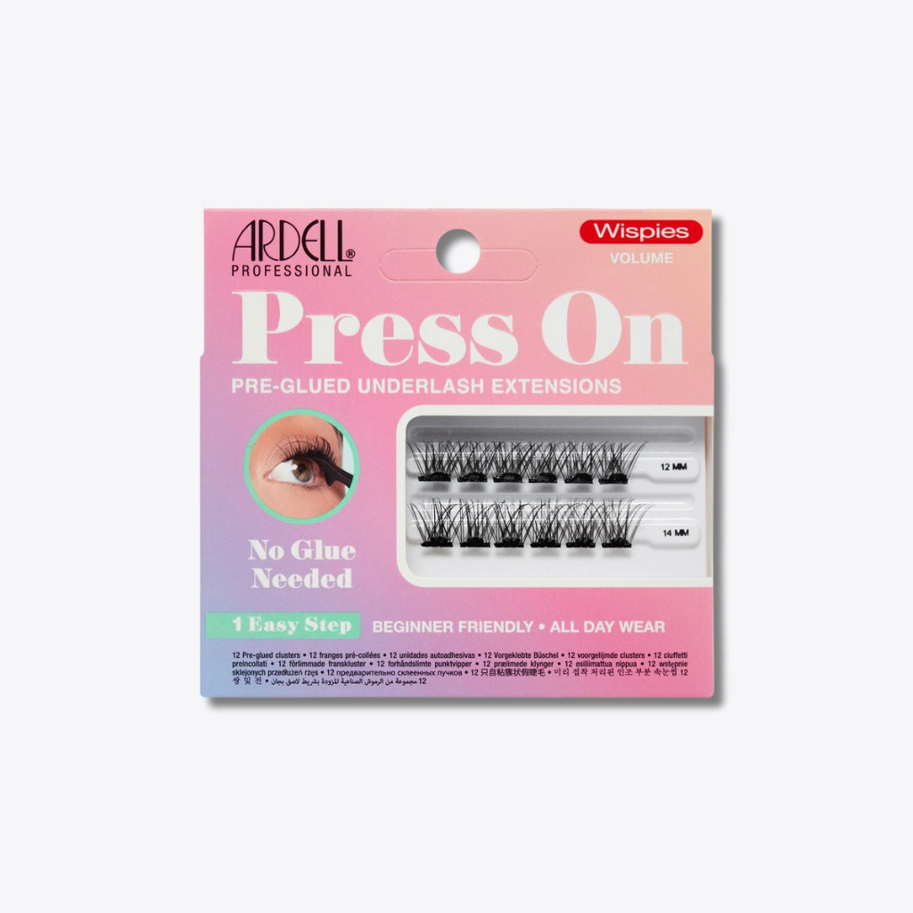 Ardell Press On Pre-Glued Underlash Extensions - Wispies Volume 12pcs