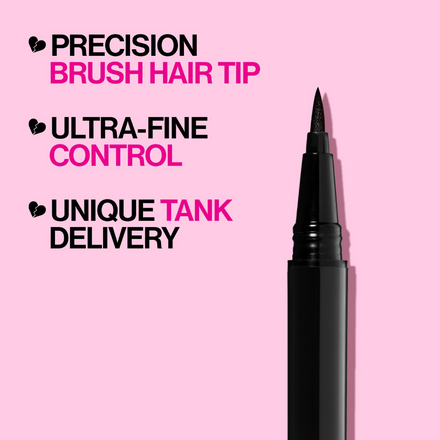 Wet N Wild Breakup Proof Liquid Eyeliner Ultra Black