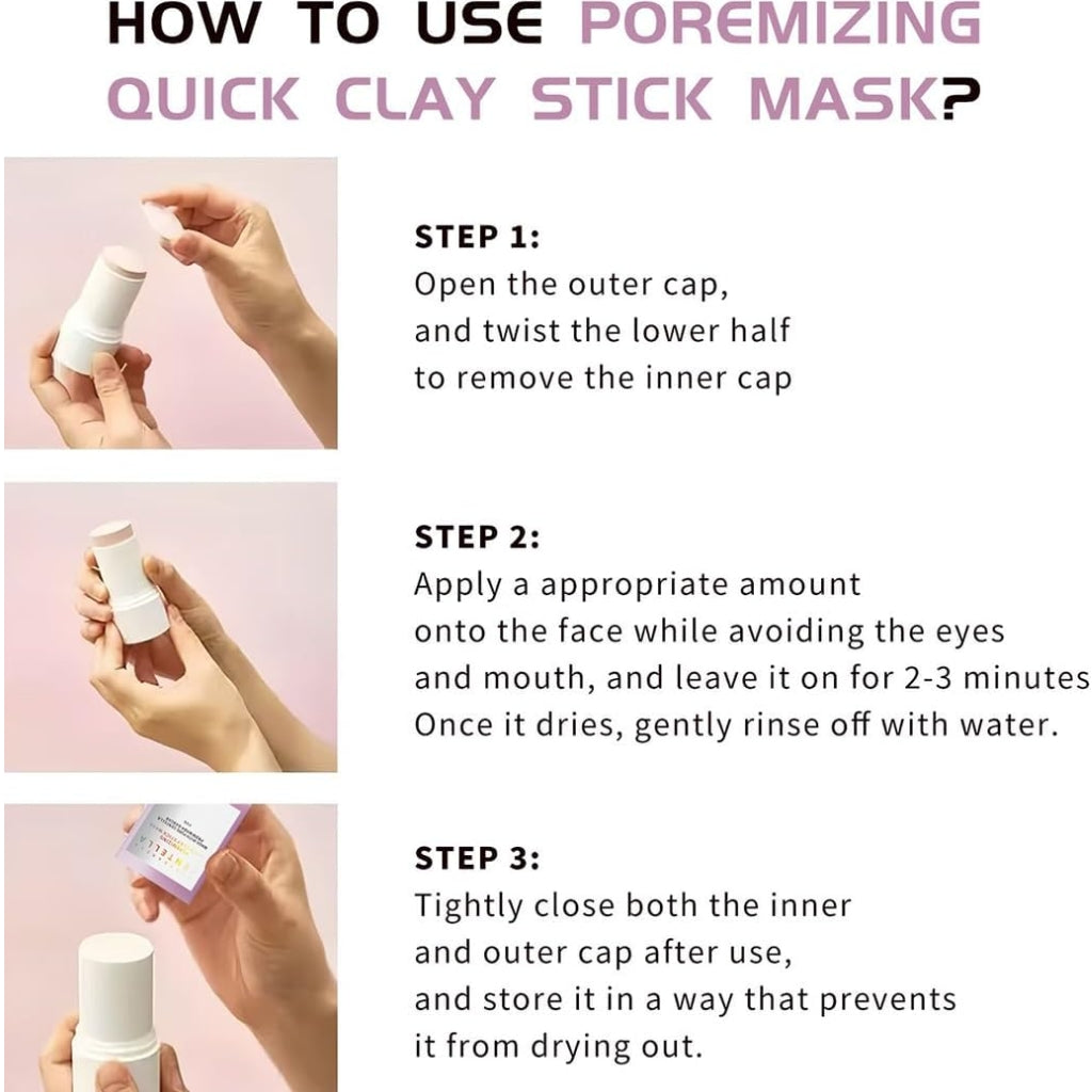 Skin1004 Madagascar Centella Poremizing Quick Clay Stick Mask 27g