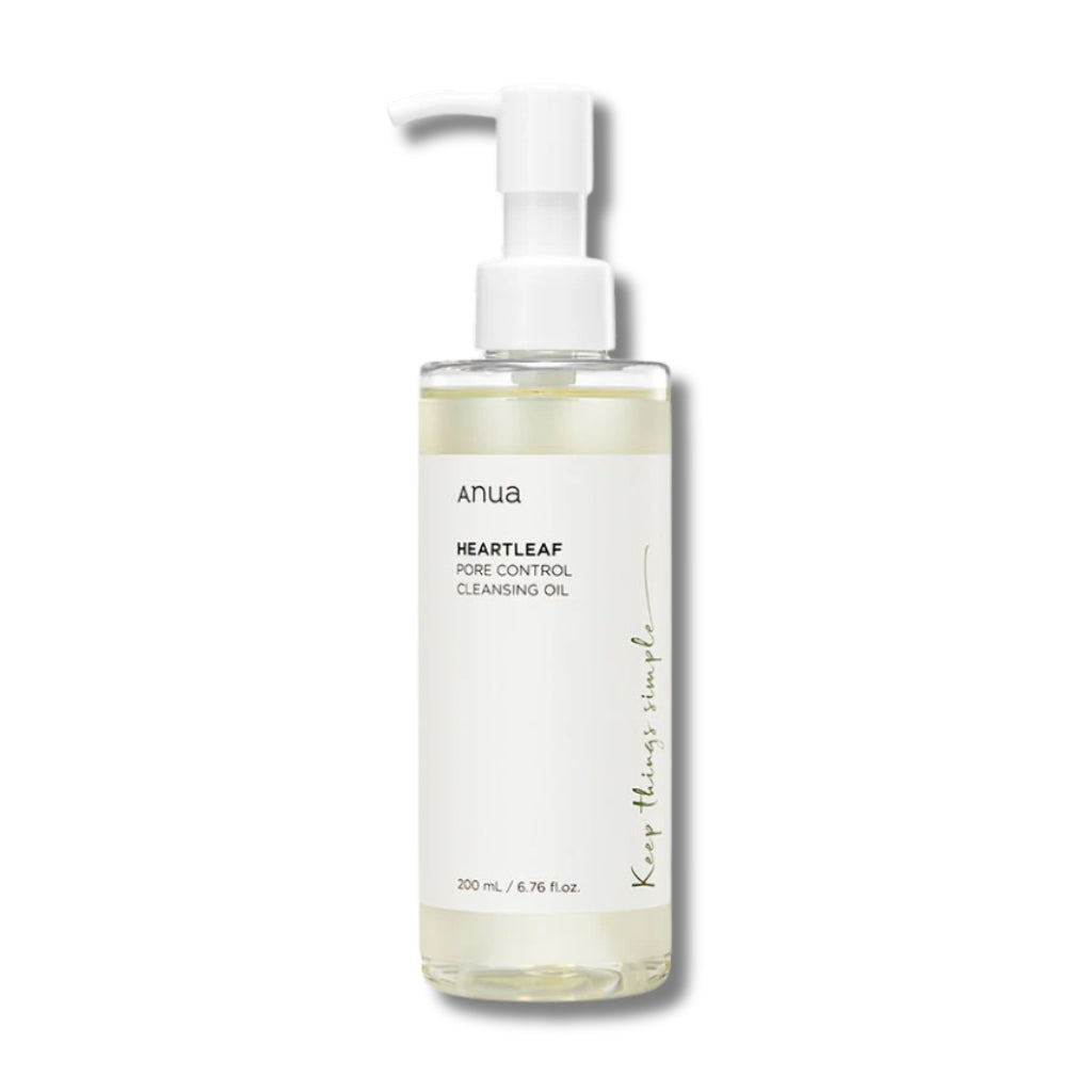 ANUA Heartleaf Pore Control Oil Korean Facial Cleanser Daily Blackhead Removal 200ml