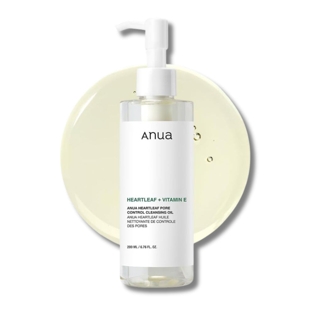 ANUA Heartleaf Pore Control Oil Korean Facial Cleanser Daily Blackhead Removal 200ml