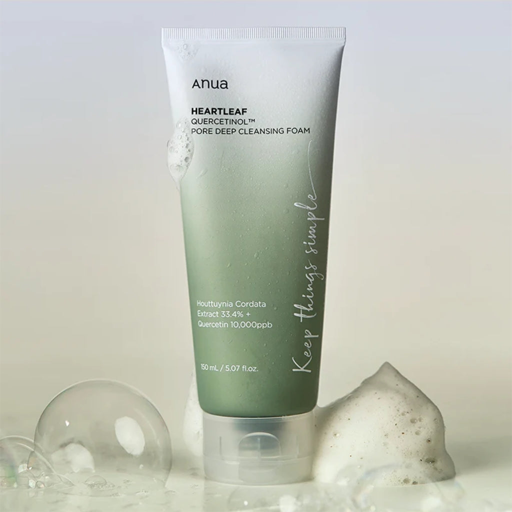 ANUA Heartleaf Quercetinol Pore Deep Cleansing Foam - 150 Ml