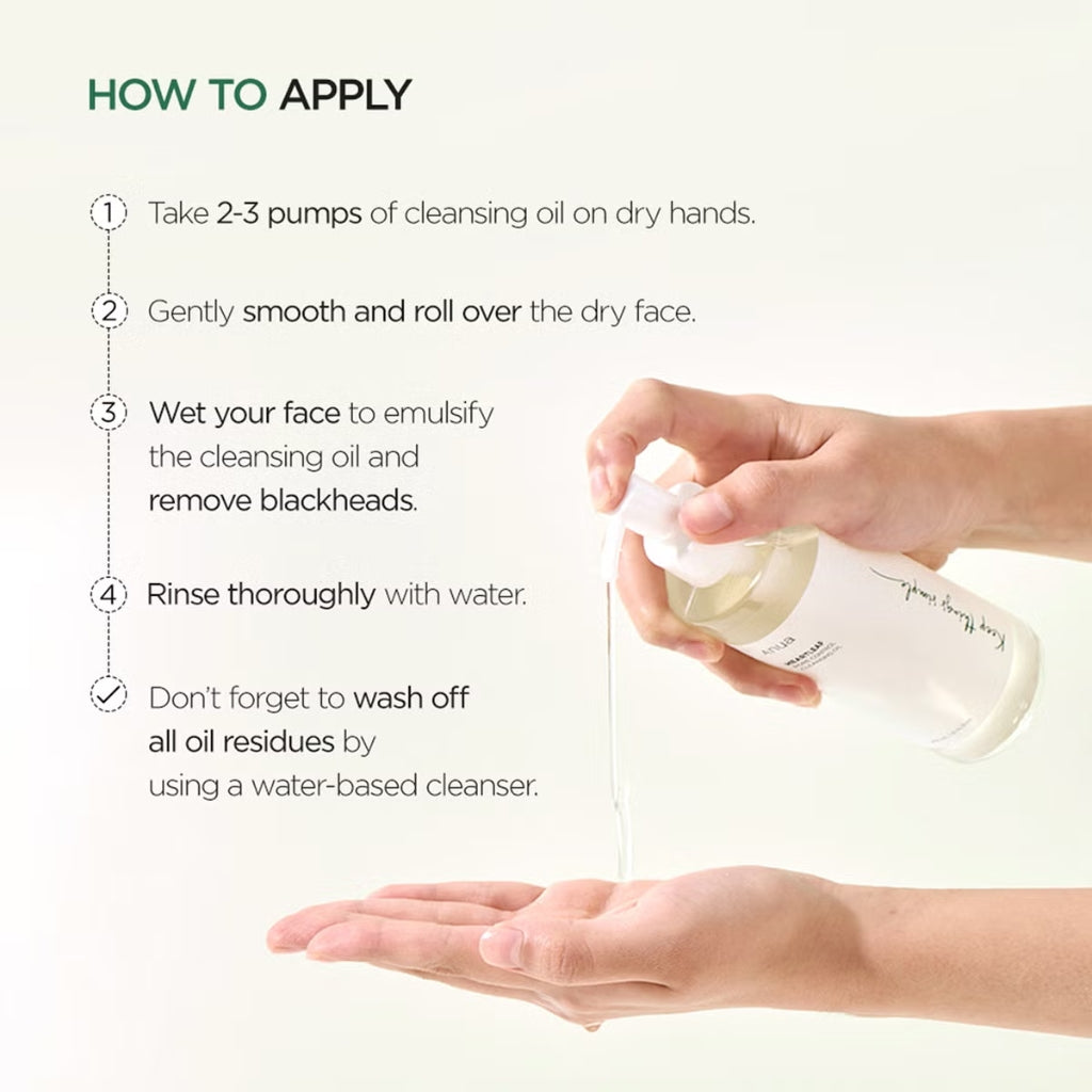 ANUA Heartleaf Pore Control Oil Korean Facial Cleanser Daily Blackhead Removal 200ml