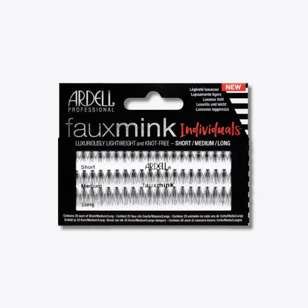 Ardell Faux Mink Individual Eyelashes – Short, Medium, Long Mix