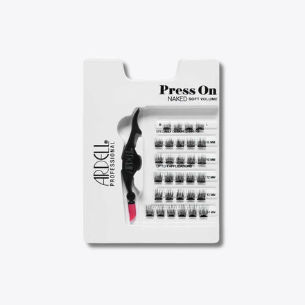 Ardell Naked Press On Pre-Glued Underlash Extensions Kit - Soft Volume 30pcs