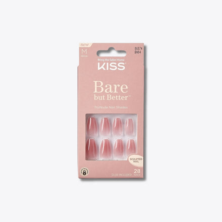KISS Bare-But-Better Nails - Nude Nude