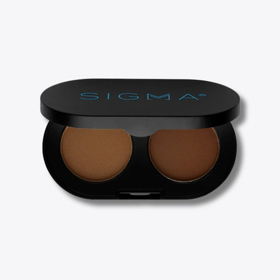 Sigma Beauty Color + Shape Brow Powder Duo Medium Brown