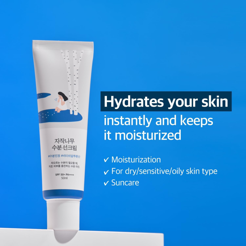 Round Lab Birch Juice Moisturising Sunscreen SPF50+ PA+++
