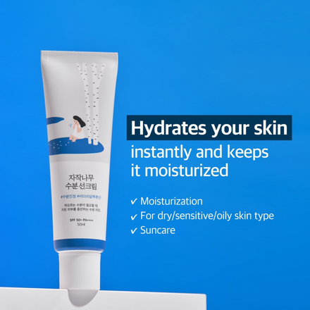 Round Lab Birch Juice Moisturising Sunscreen SPF50+ PA+++