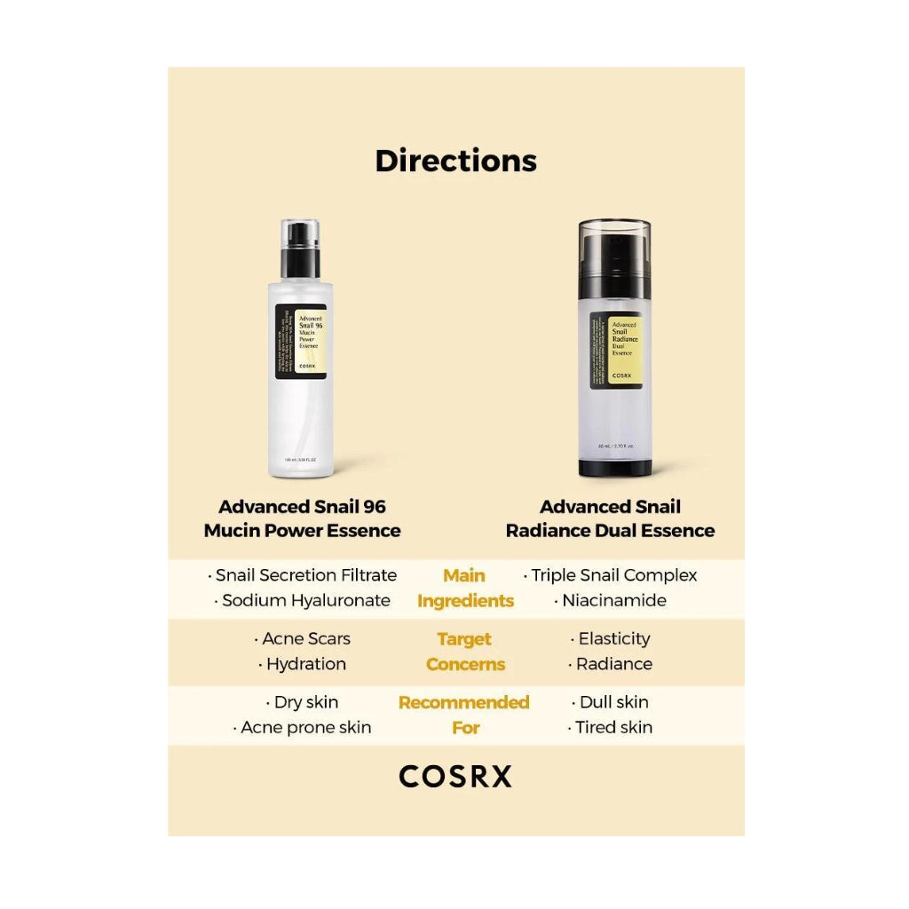 COSRX Advanced Snail Radiance Dual Essence