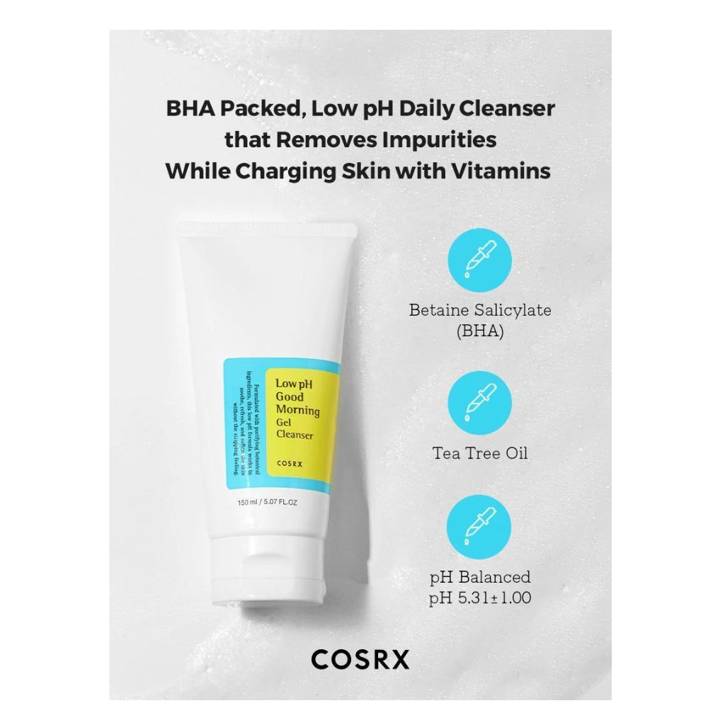 COSRX Low pH Good Morning Gel Cleanser 150ml