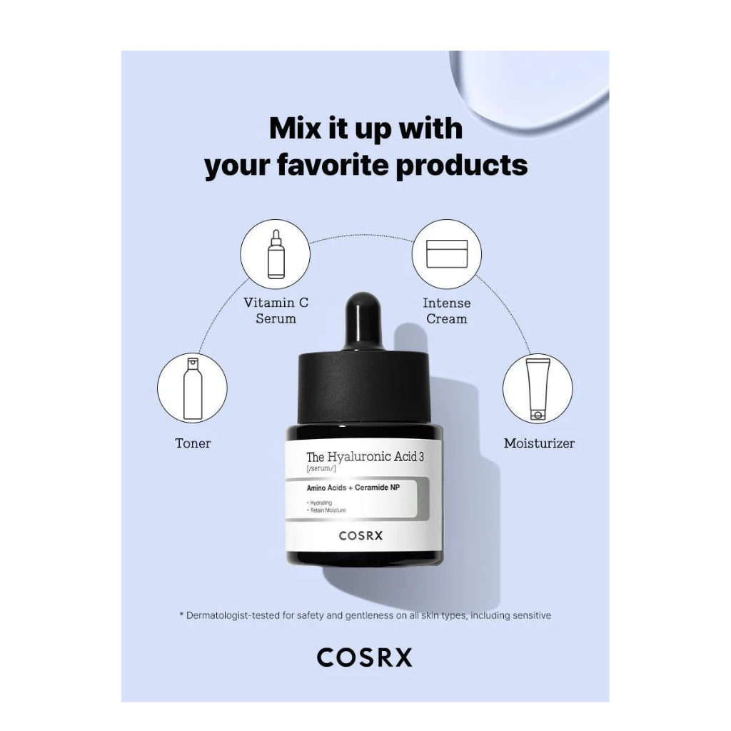 Cosrx The Hyaluronic Acid 3 Amino Acids Ceramide NP Serum 20ml