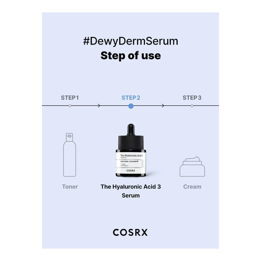 Cosrx The Hyaluronic Acid 3 Amino Acids Ceramide NP Serum 20ml