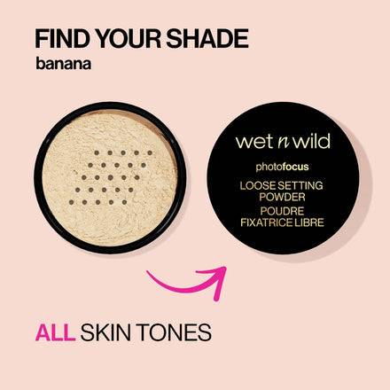 Wet N Wild Photo Focus Loose Sett Powder Banana