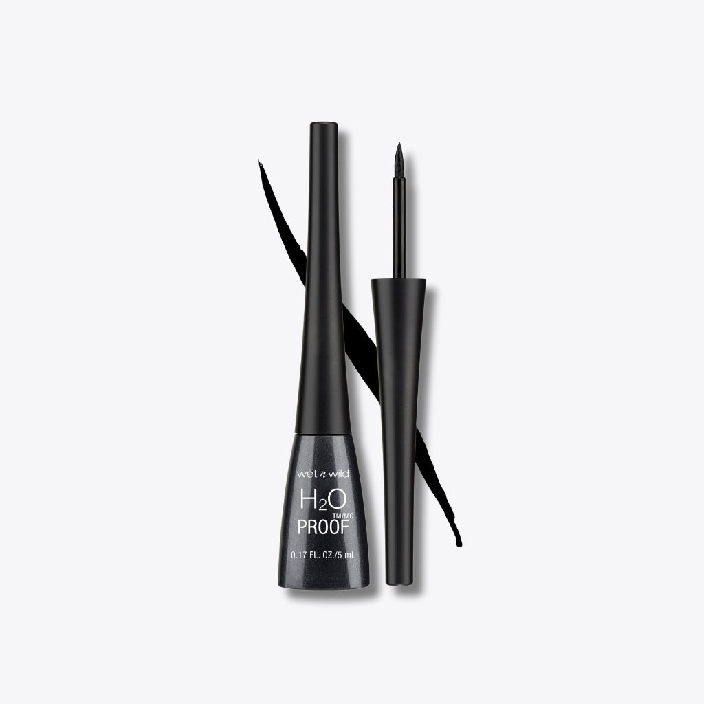 Wet N Wild H2O Proof Felt Tip Liquid Eyeliner - Black Black