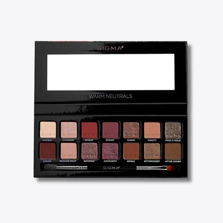 Sigma Beauty Warm Neutrals Eyeshadow Palette