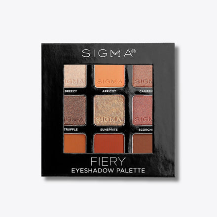 Sigma Beauty Fiery Eyeshadow Palette