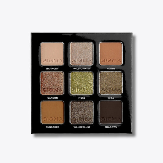 Sigma Beauty Earthy Eyeshadow Palette