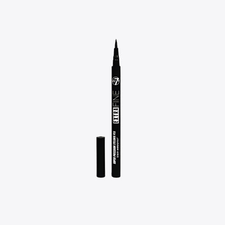 W7 Extra Fine Waterproof Eyeliner Pen - Black
