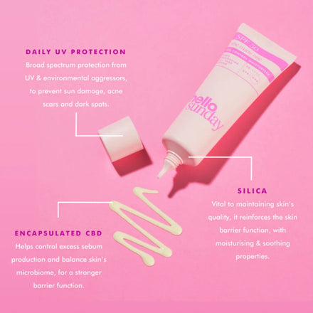 Hello Sunday The Matte SPF50 Oil Control Moisturiser 50ml