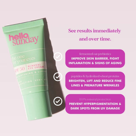 Hello Sunday The One For Your Eyes SPF50 Eye Cream 15ml