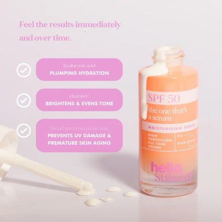Hello Sunday The One That's A Serum SPF50 30ml