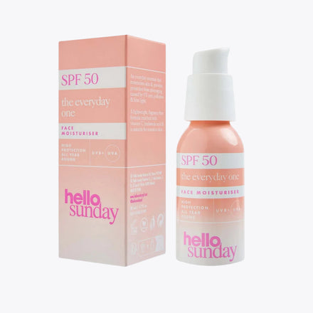 Hello Sunday The Everyday One SPF50 Face Moisturiser With Hyaluronic Acid