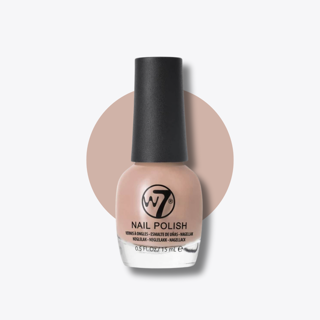 W7 Shimmer Nail Polish Latte 15ml