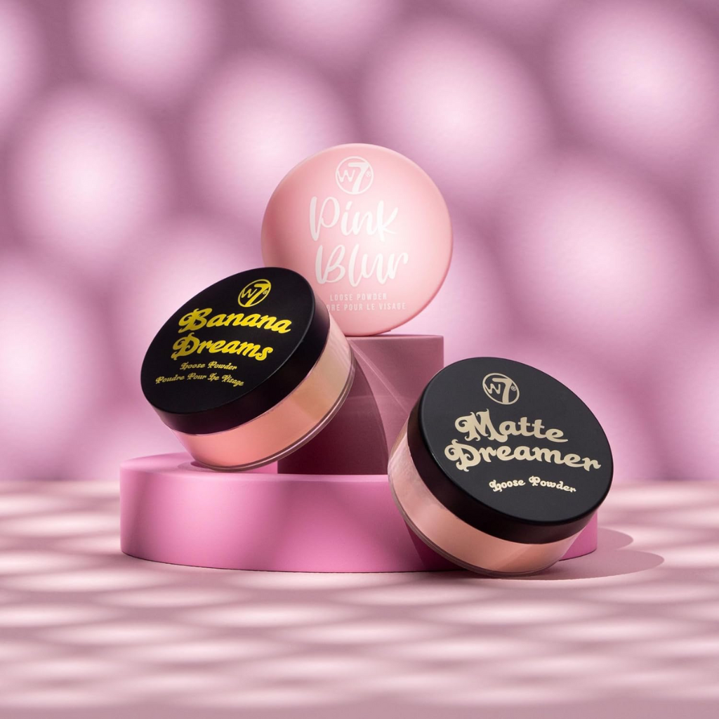 W7 Pink Blur Loose Powder