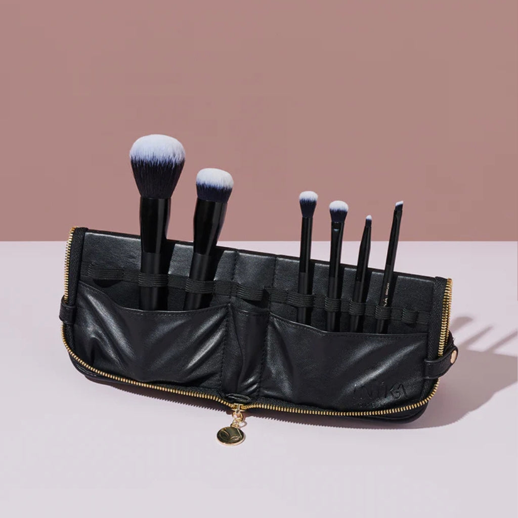 INIKA Organic Vegan Brush Set & Case