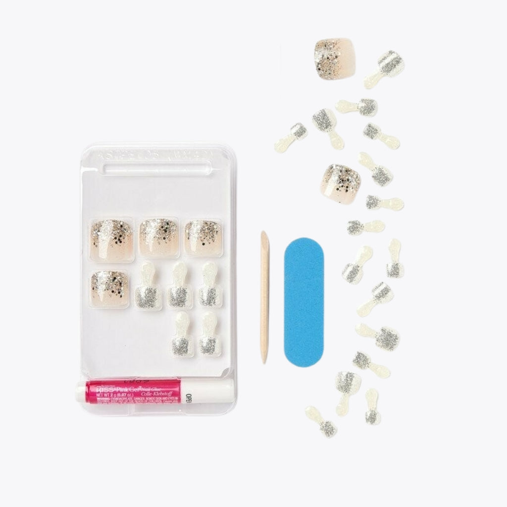 KISS Gel Fantasy Toenails - Lotta Oomph