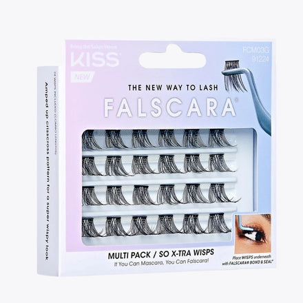 KISS Falscara WISPS Eyelash Clusters Multi - So X-tra (12-16mm)