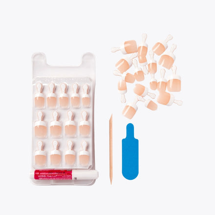 KISS Salon Acrylic French Nails - Power Play