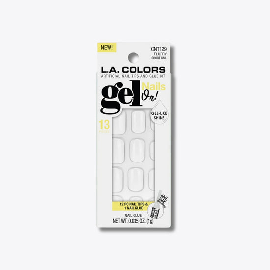 LA Colors Gel On False NAIL Tips & Glue Kit