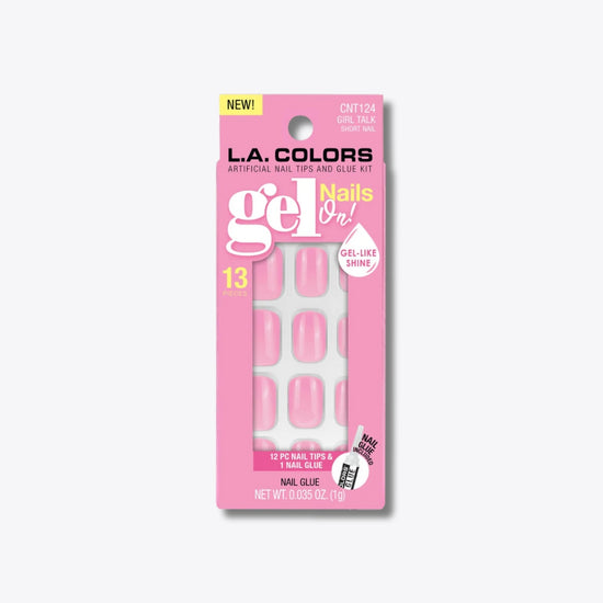 LA Colors Gel On False NAIL Tips & Glue Kit