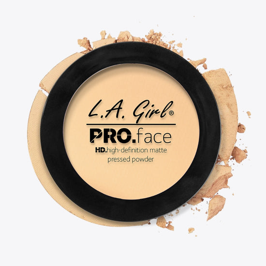 La Girl Pro Face Matte Pressed Powder Classic Ivory