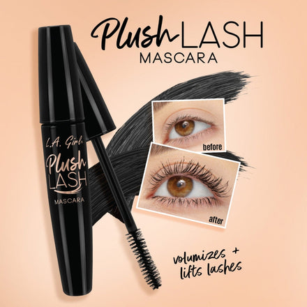 La Girl Plush Lash Mascara - Blackest Black