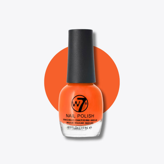 W7 Cosmetics Nail Polish Fluorescent Orange 15ml