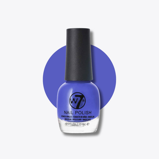 W7 Cosmetics Nail Polish Brazen Blue 15ml