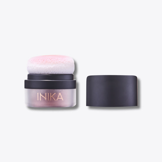 INIKA Mineral Blush Puff Pot - Rosy Glow