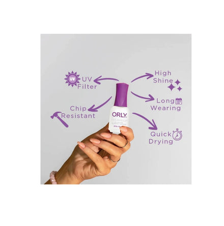 ORLY Polishield 3-in-1 Topcoat 9ml