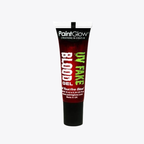 PaintGlow UV Reactive Fake Blood Gel Green -13ml