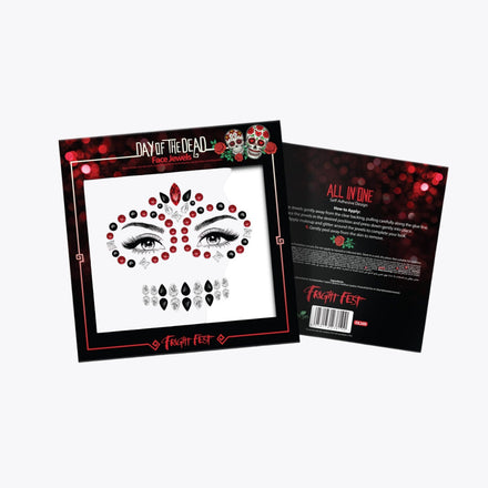 PaintGlow Fright Fest Day of The Dead Face Jewels