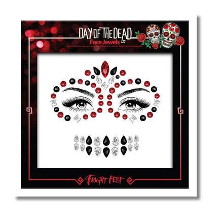 PaintGlow Fright Fest Day of The Dead Face Jewels