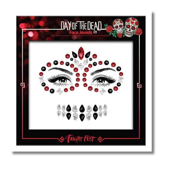 PaintGlow Fright Fest Day of The Dead Face Jewels