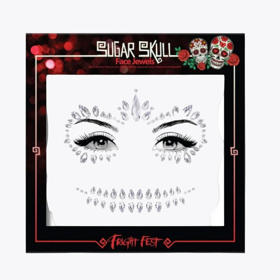 PaintGlow Fright Fest Sugar Skull Face Jewels