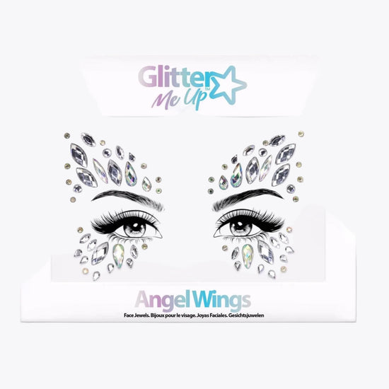 PaintGlow Glitter Me Up Face Jewels-Angel Wings