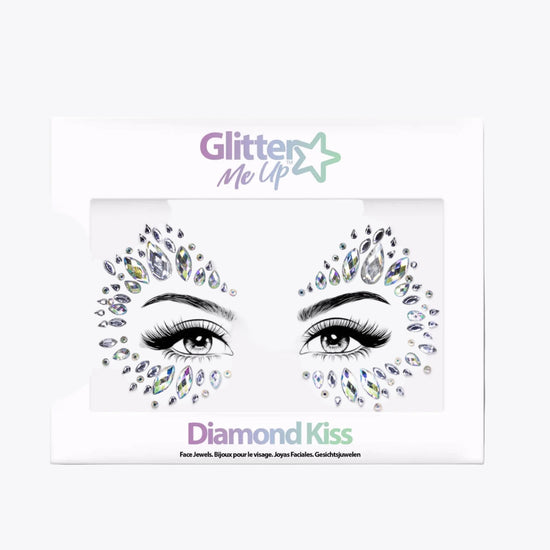 PaintGlow Glitter Me Up Face Jewels-Diamond Kiss