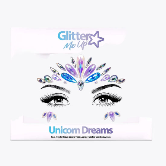 PaintGlow Glitter Me Up Face Jewels-Unicorn Dreams