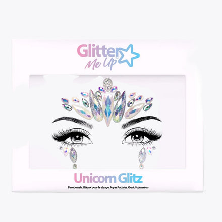 PaintGlow Glitter Me Up Face Jewels-Unicorn Glitz